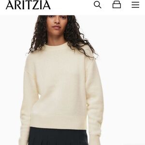 Aritzia Cream Sweater